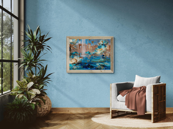 Surreal Egyptian Fantasy Print Canvas | Mythical Wall Art