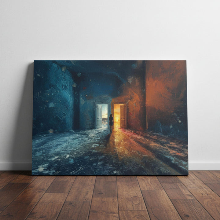 Between Worlds Surreal Art Print | Dreamcore Wall Art