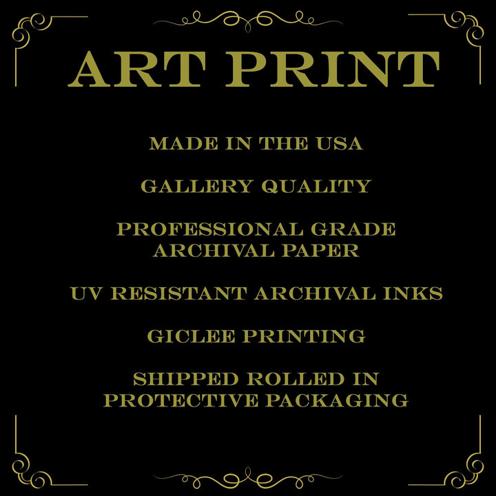 Enchanted Forest Wall Art – Magical Waterfall Fantasy Landscape Print