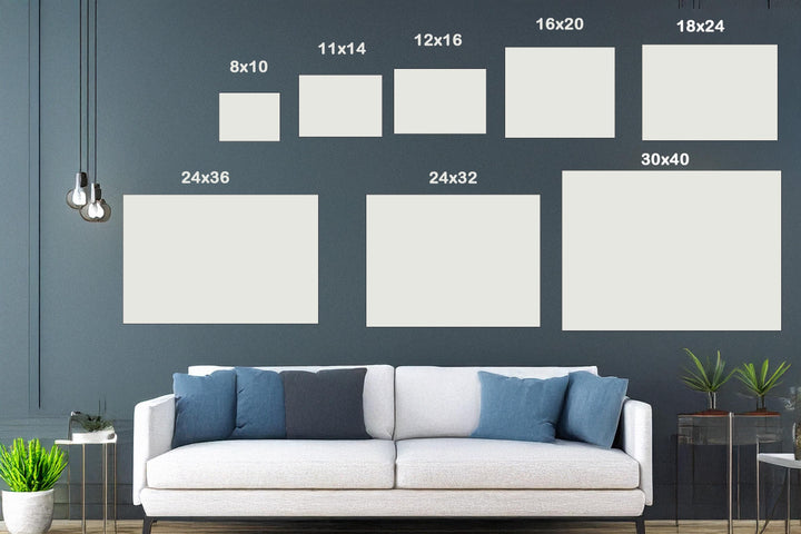 Futuristic City Art : Neon Sci Fi Wall Decor Print