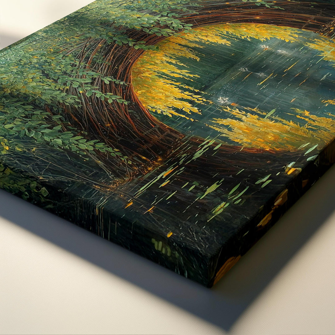 Fantasy Willow Archway Landscape Art Print