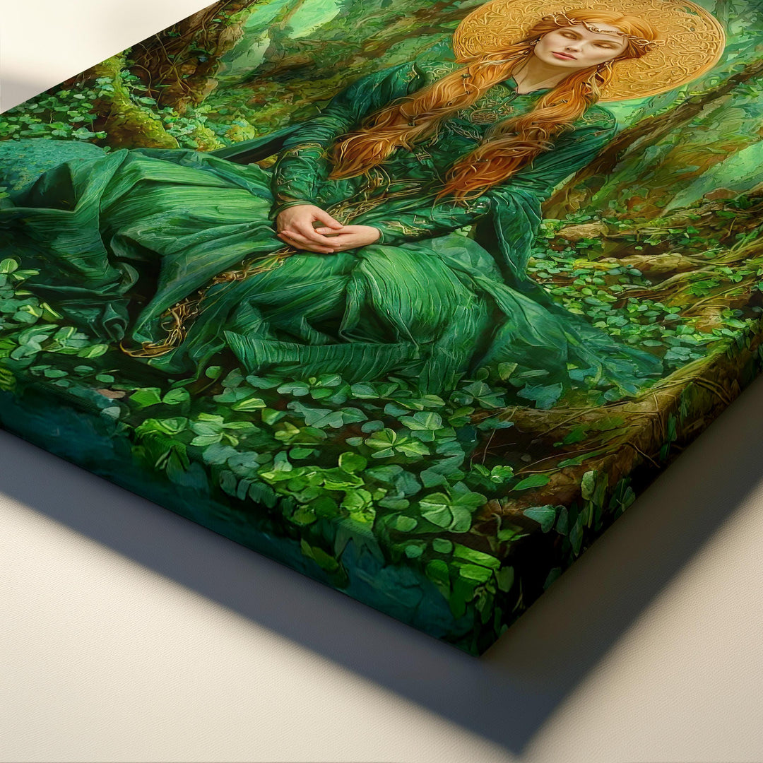 Celtic Goddess Wall Art Forest Print