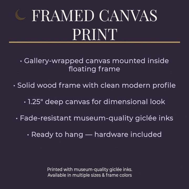 Ascended Dark Angel Gothic Wall Art