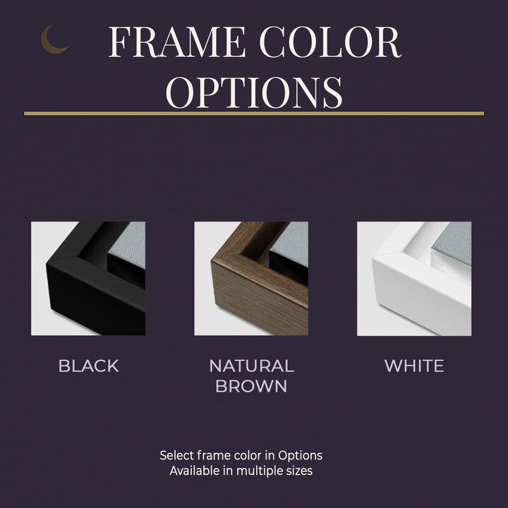 Blood Moon Mermaid Art – Dark Ocean Fantasy Decor