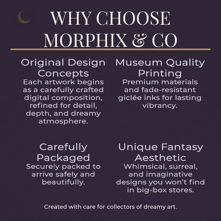 Persephone Dark Academia Art Print: Botanical Mythology Gothic Antique Wall Decor